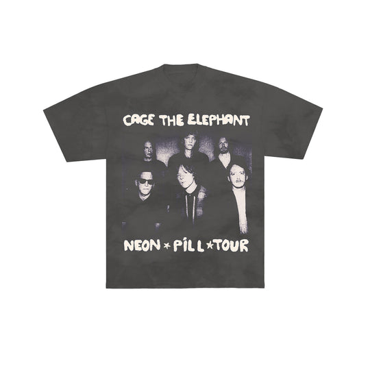 CAGE THE ELEPHANT GROUP PHOTO TOUR T-SHIRT